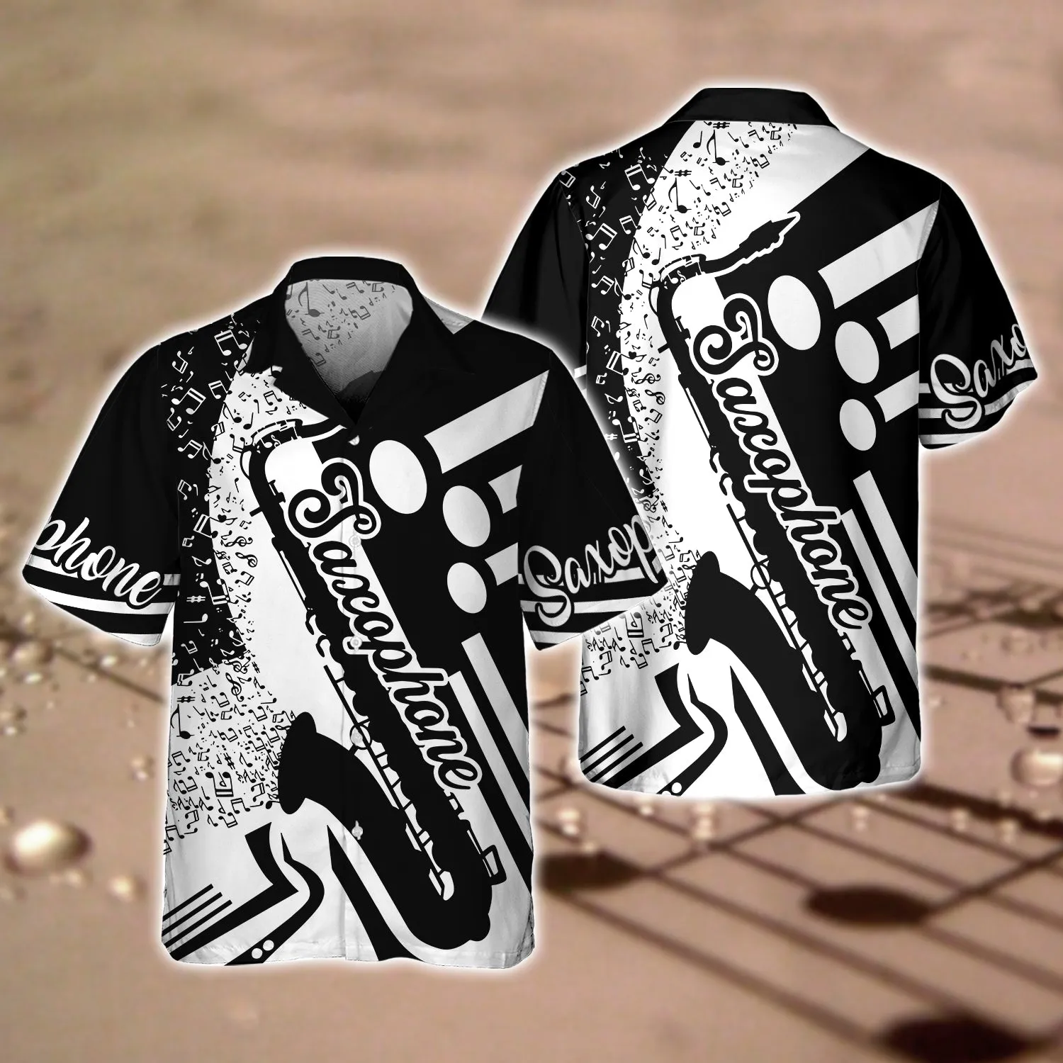 Saxophone Z127 - 3D Full Print Shirts