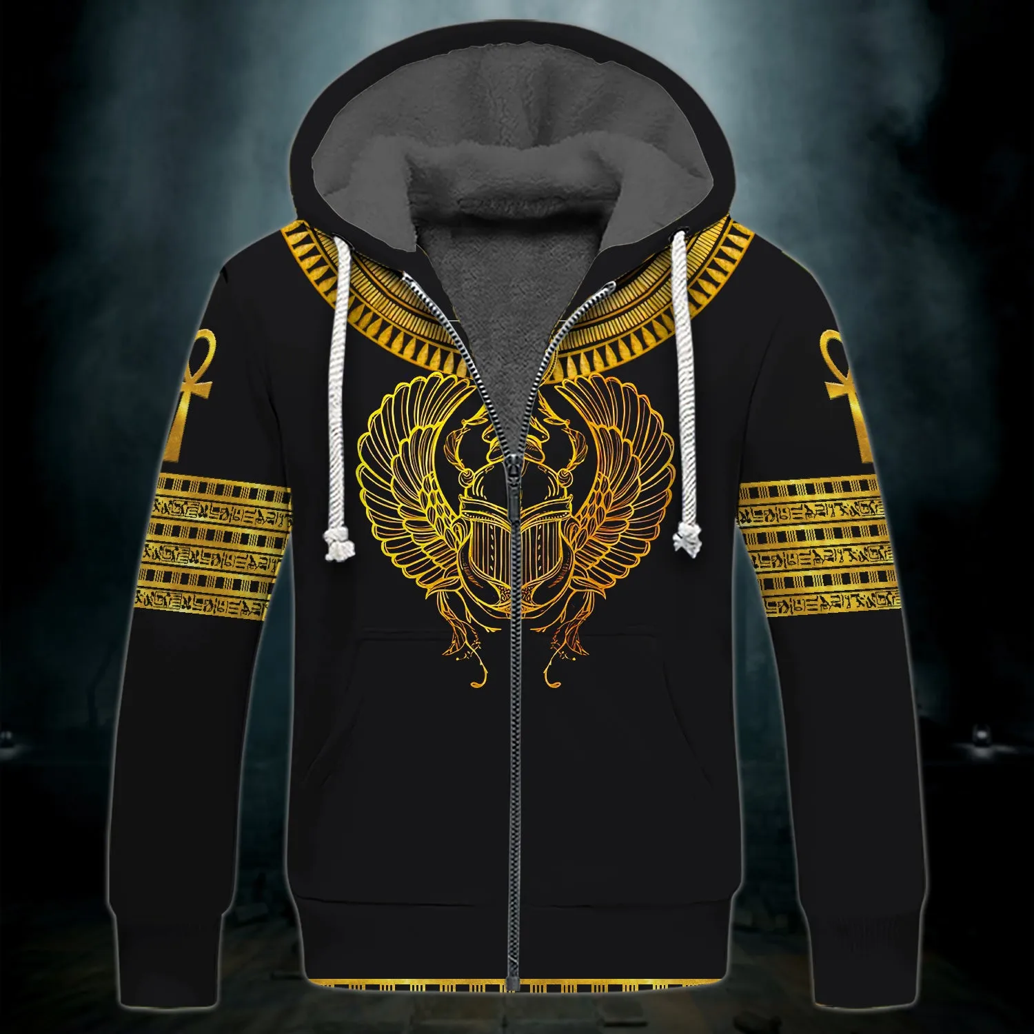 Scarab With Ankh , Ancient Egypt 3D Shirts