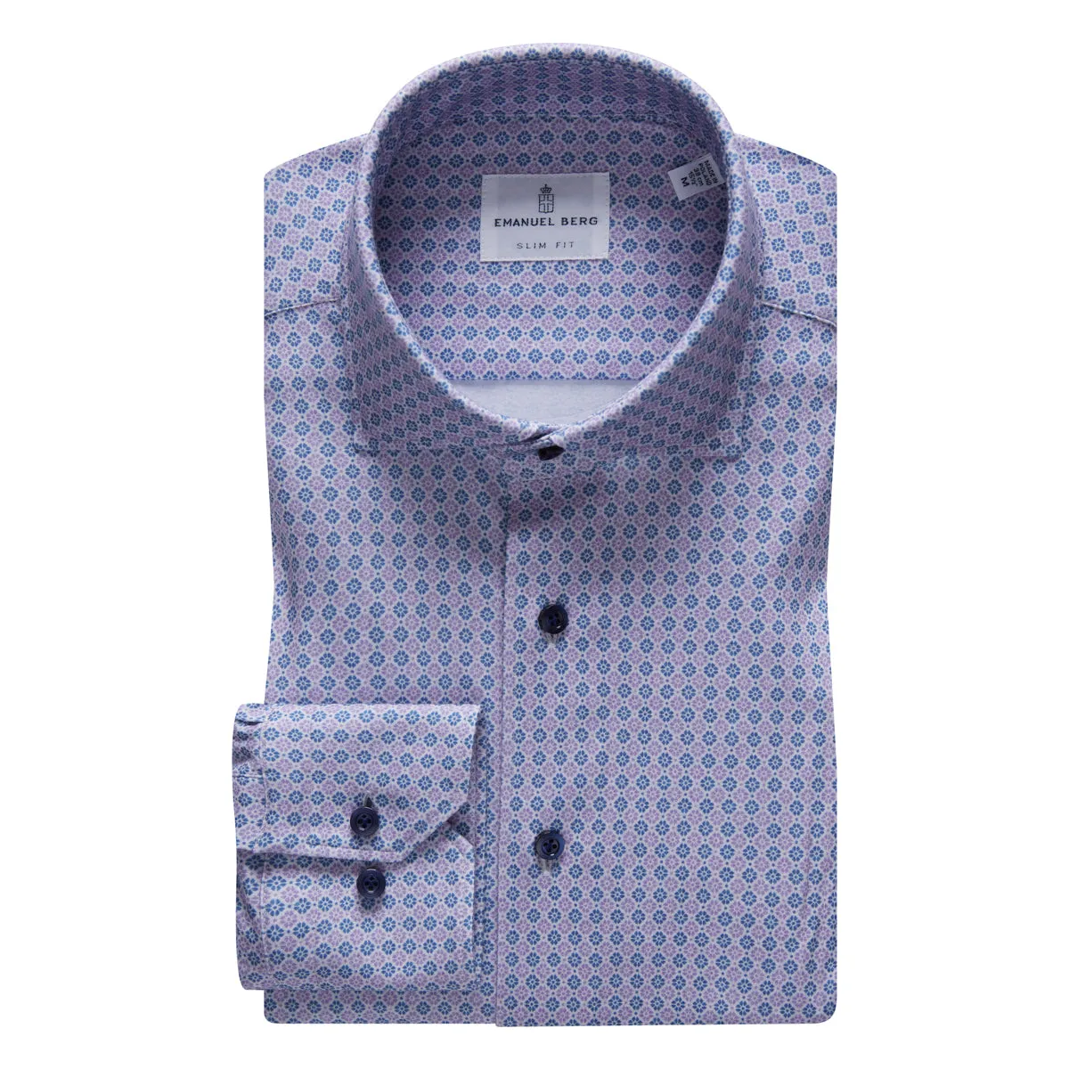 SF17644 Albini 4-Flex Stretch Sport Shirt