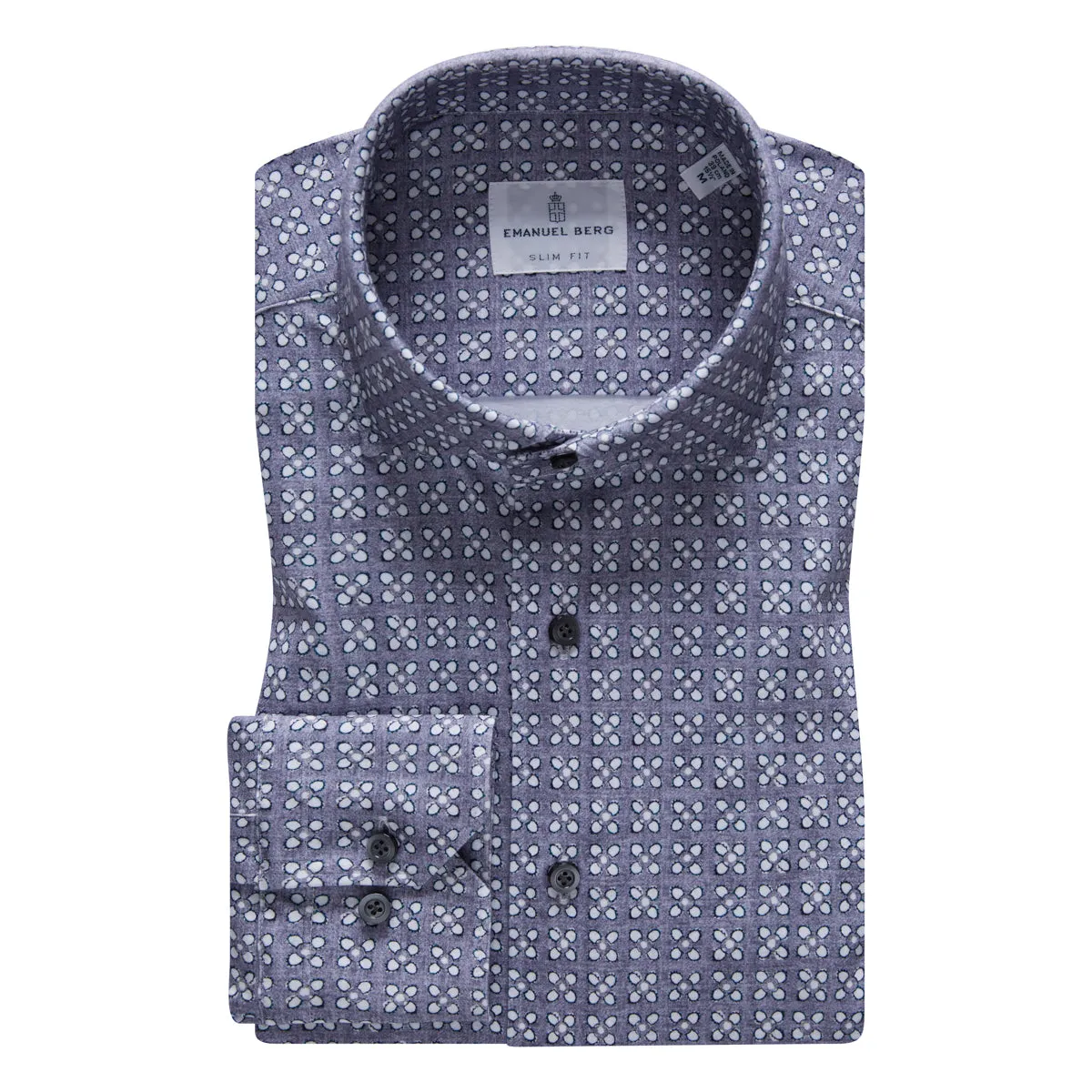 SF17648 Albini 4-Flex Stretch Sport Shirt