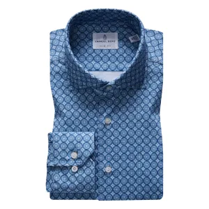 SF18233 Albini 4-Flex Stretch Sport Shirt
