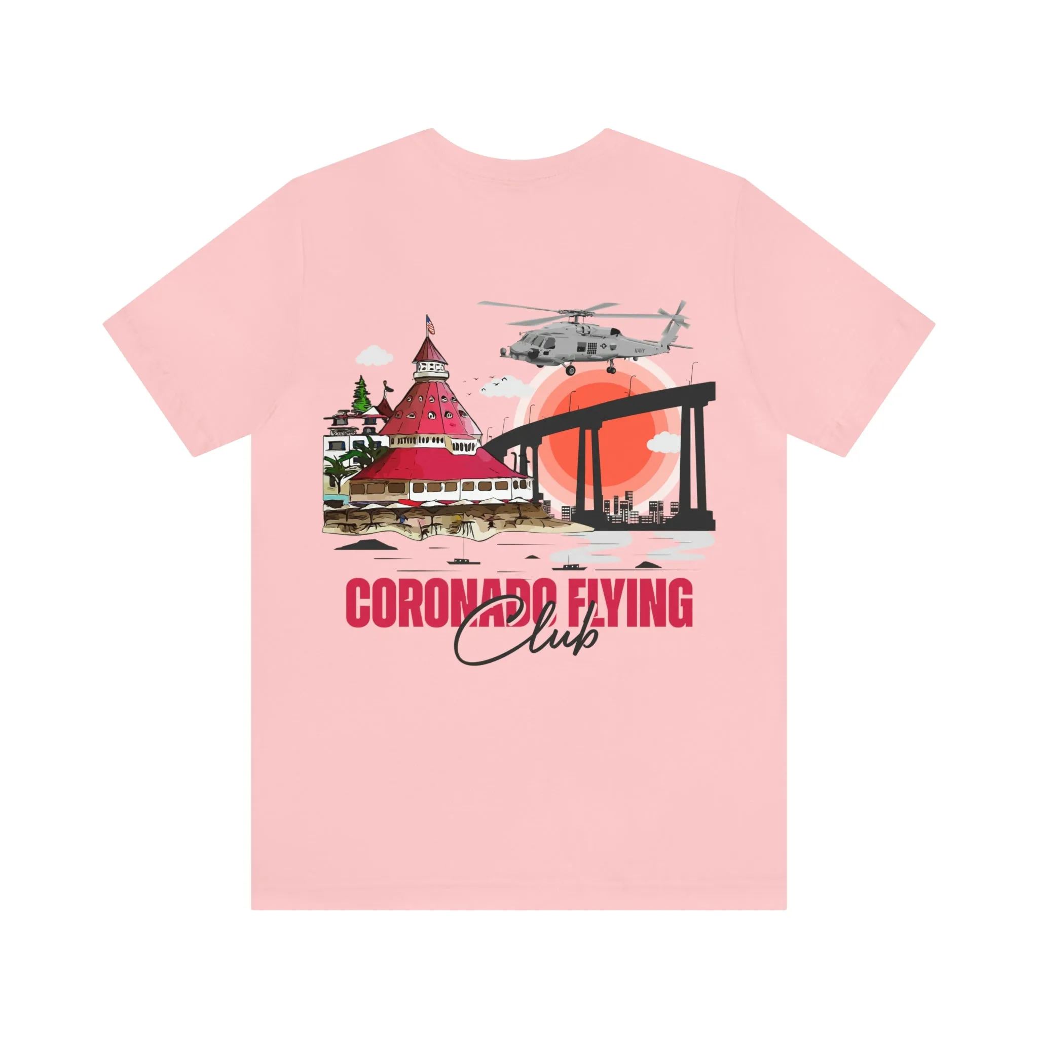SH-60R Seahawk Coronado Flying Club (Light Colors) Tee