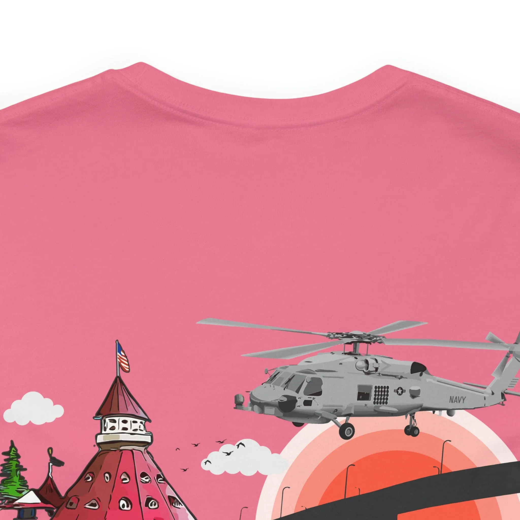 SH-60R Seahawk Coronado Flying Club (Light Colors) Tee