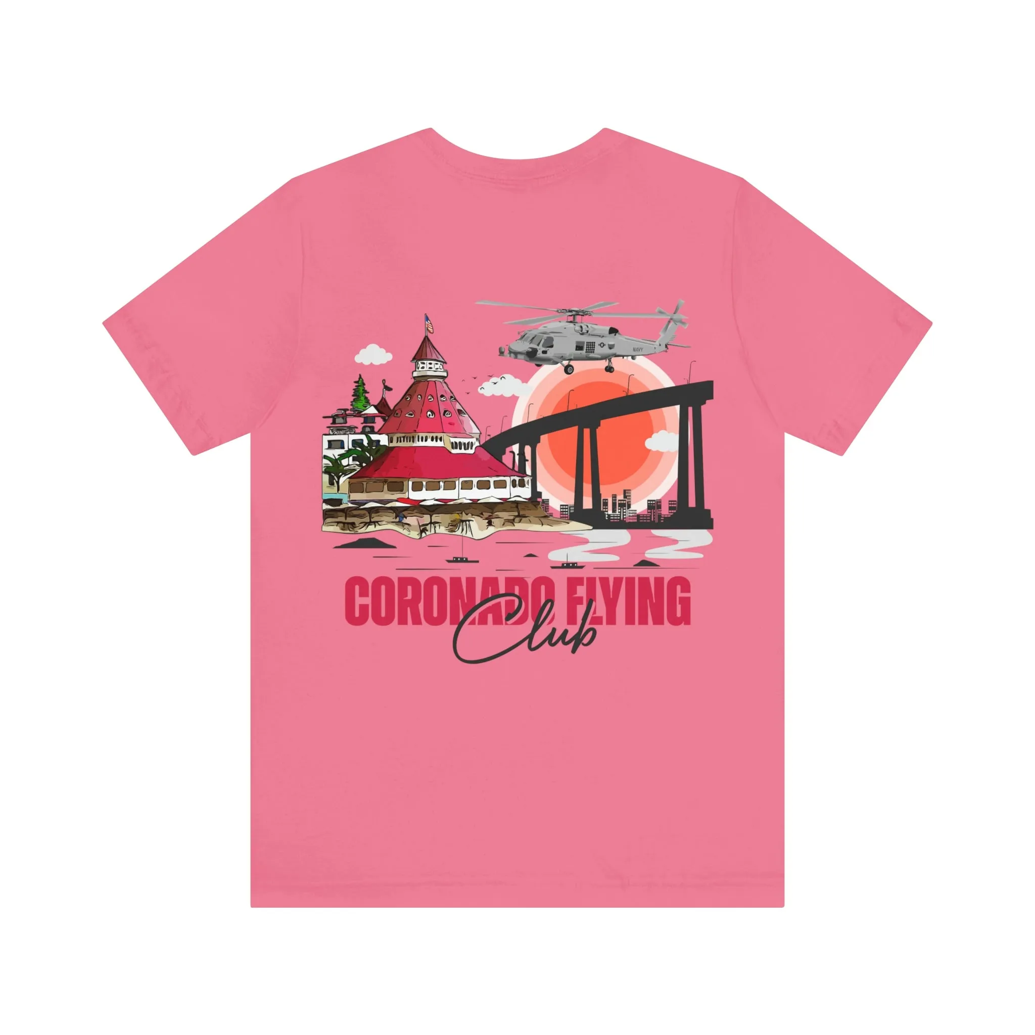 SH-60R Seahawk Coronado Flying Club (Light Colors) Tee