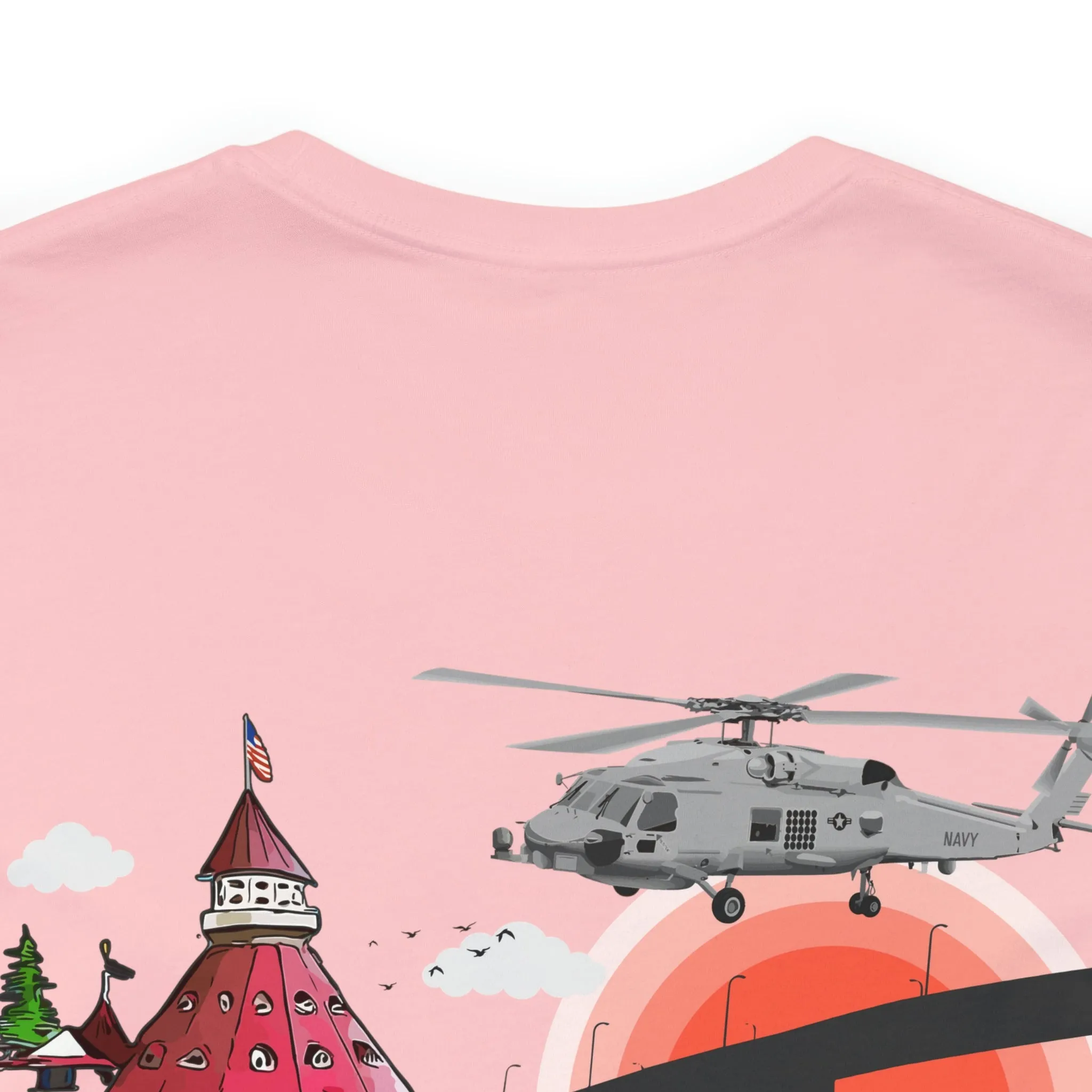 SH-60R Seahawk Coronado Flying Club (Light Colors) Tee