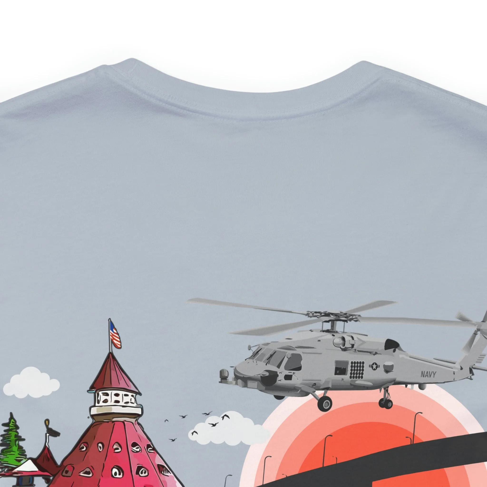 SH-60R Seahawk Coronado Flying Club (Light Colors) Tee