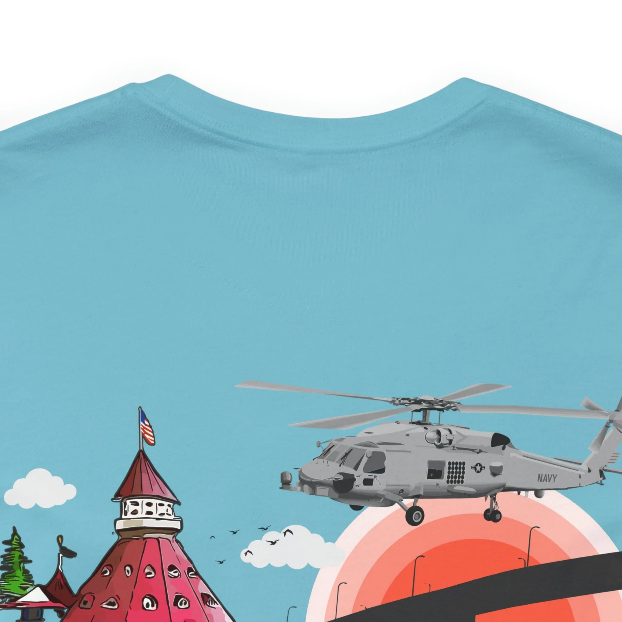 SH-60R Seahawk Coronado Flying Club (Light Colors) Tee