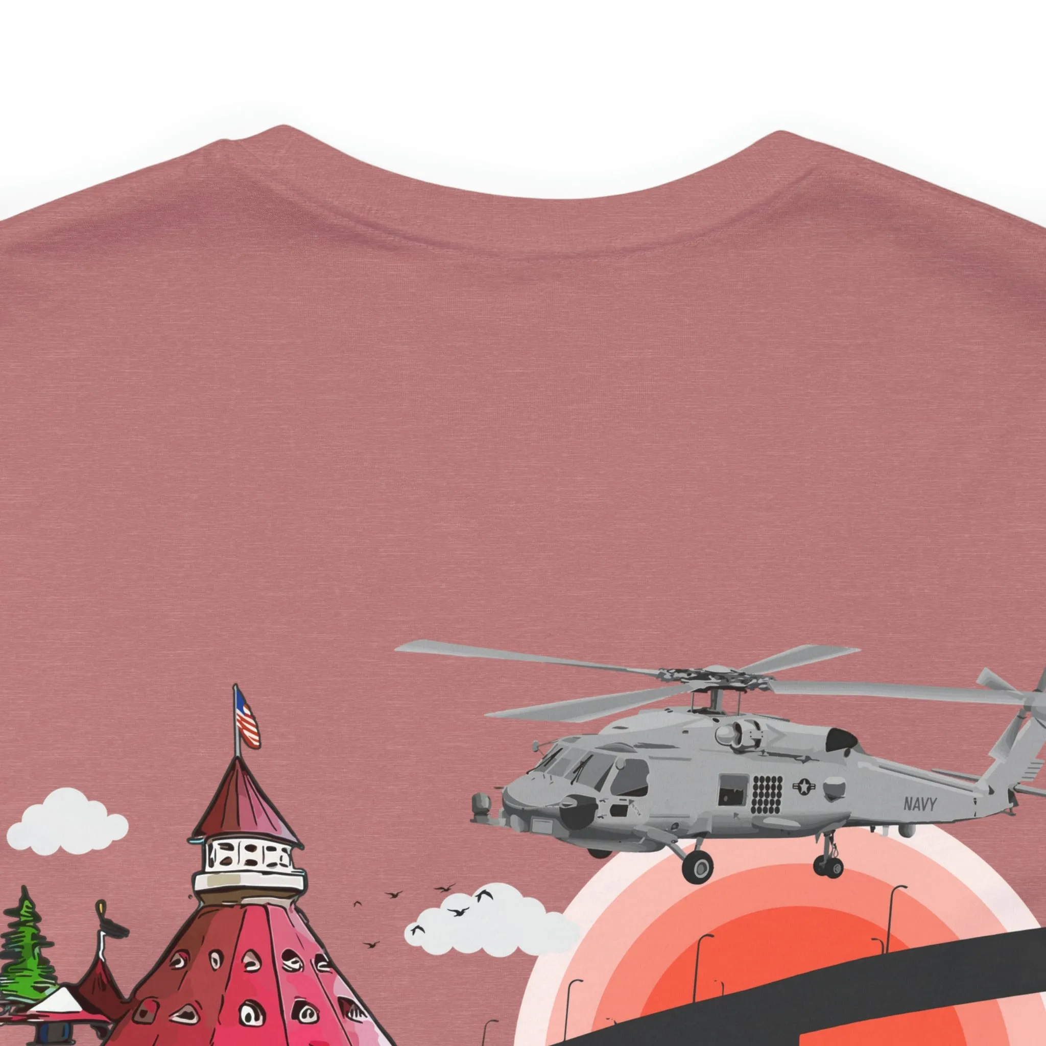 SH-60R Seahawk Coronado Flying Club (Light Colors) Tee