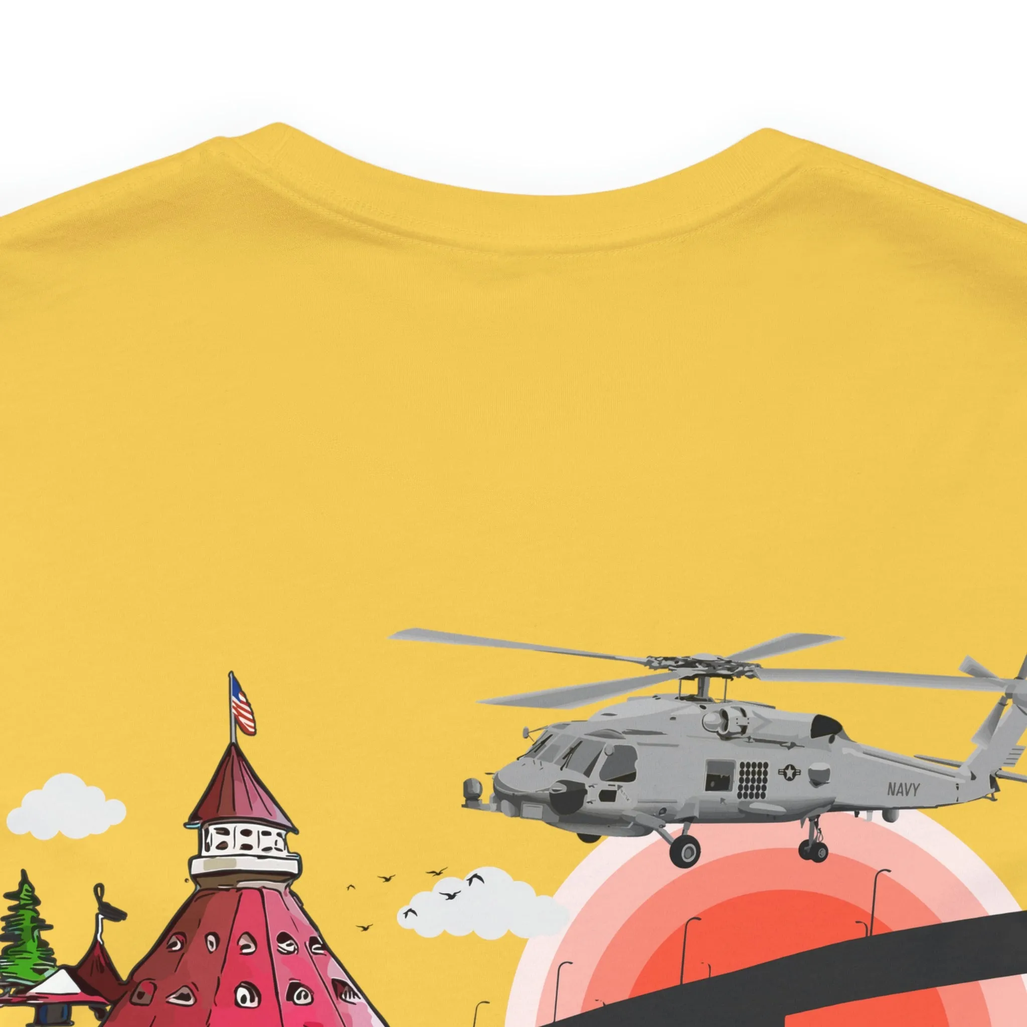 SH-60R Seahawk Coronado Flying Club (Light Colors) Tee