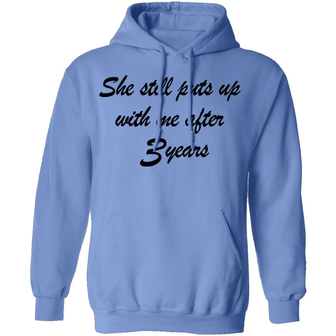 She Still Puts Up With Me After 3 Years T-Shirt