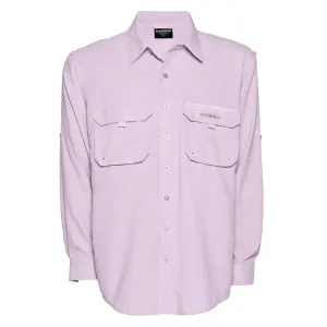 Shimano Ladies Vented Lilac Long Sleeve Fishing Shirt