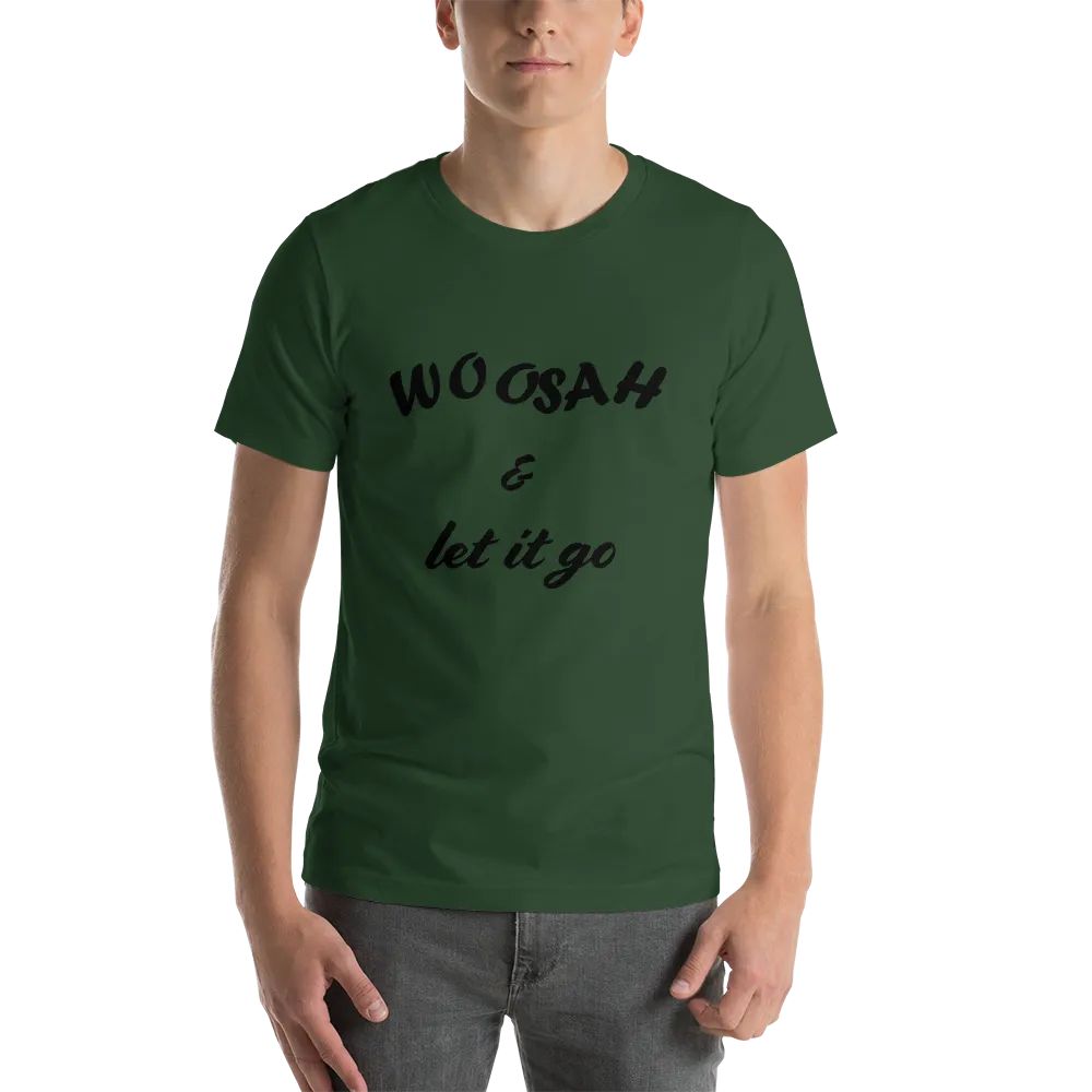 Short sleeve men's tees - black script