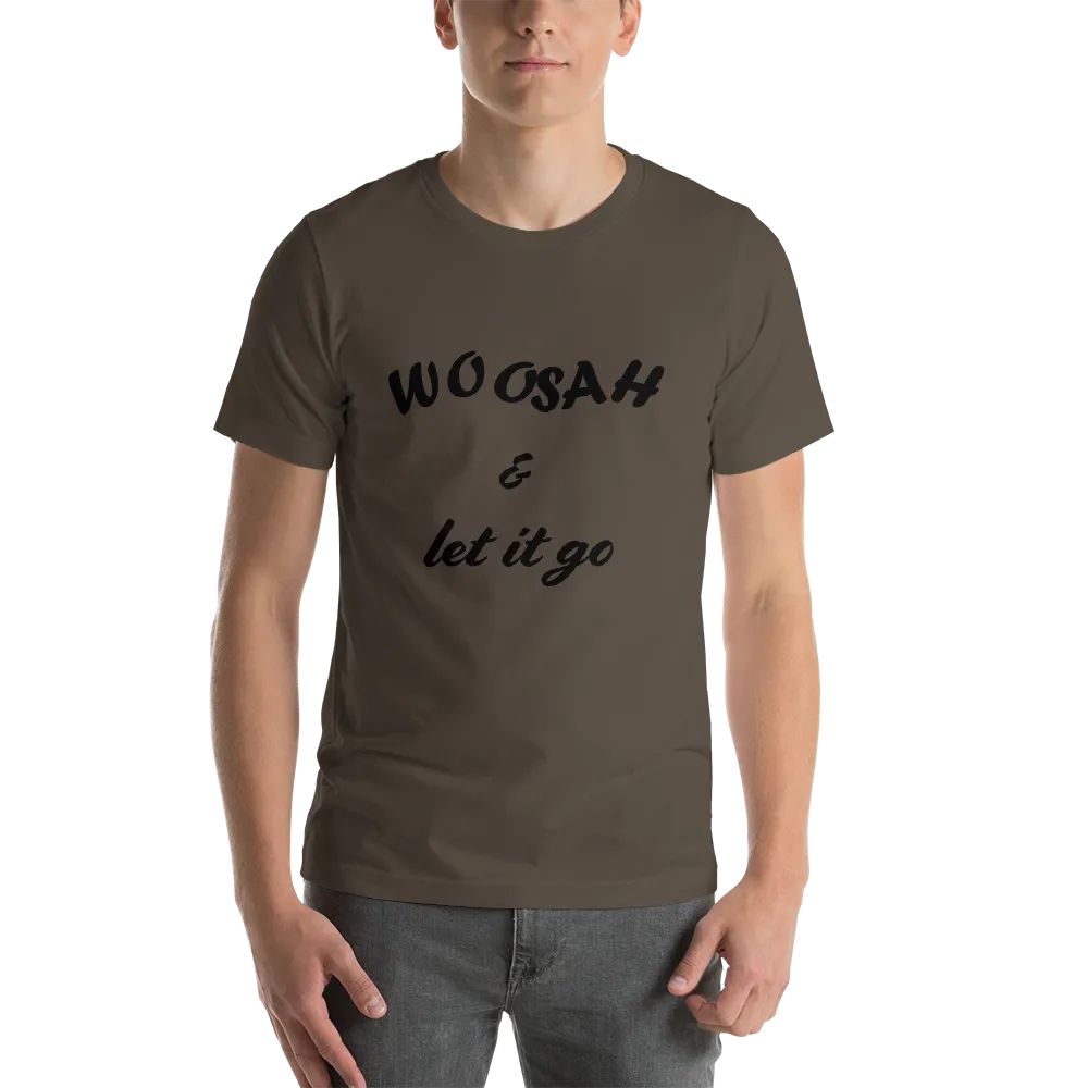 Short sleeve men's tees - black script