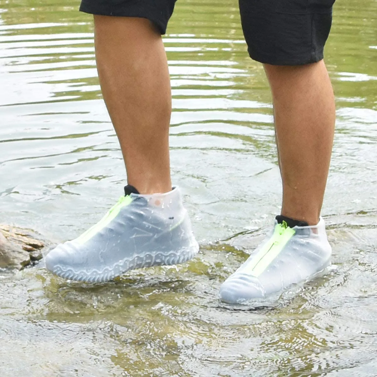 Silicone Sneaker & Shoe Cover - ReUseable, Non-Slip, Elastic & Durable by EZB