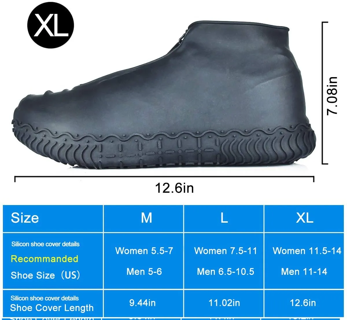 Silicone Sneaker & Shoe Cover - ReUseable, Non-Slip, Elastic & Durable by EZB