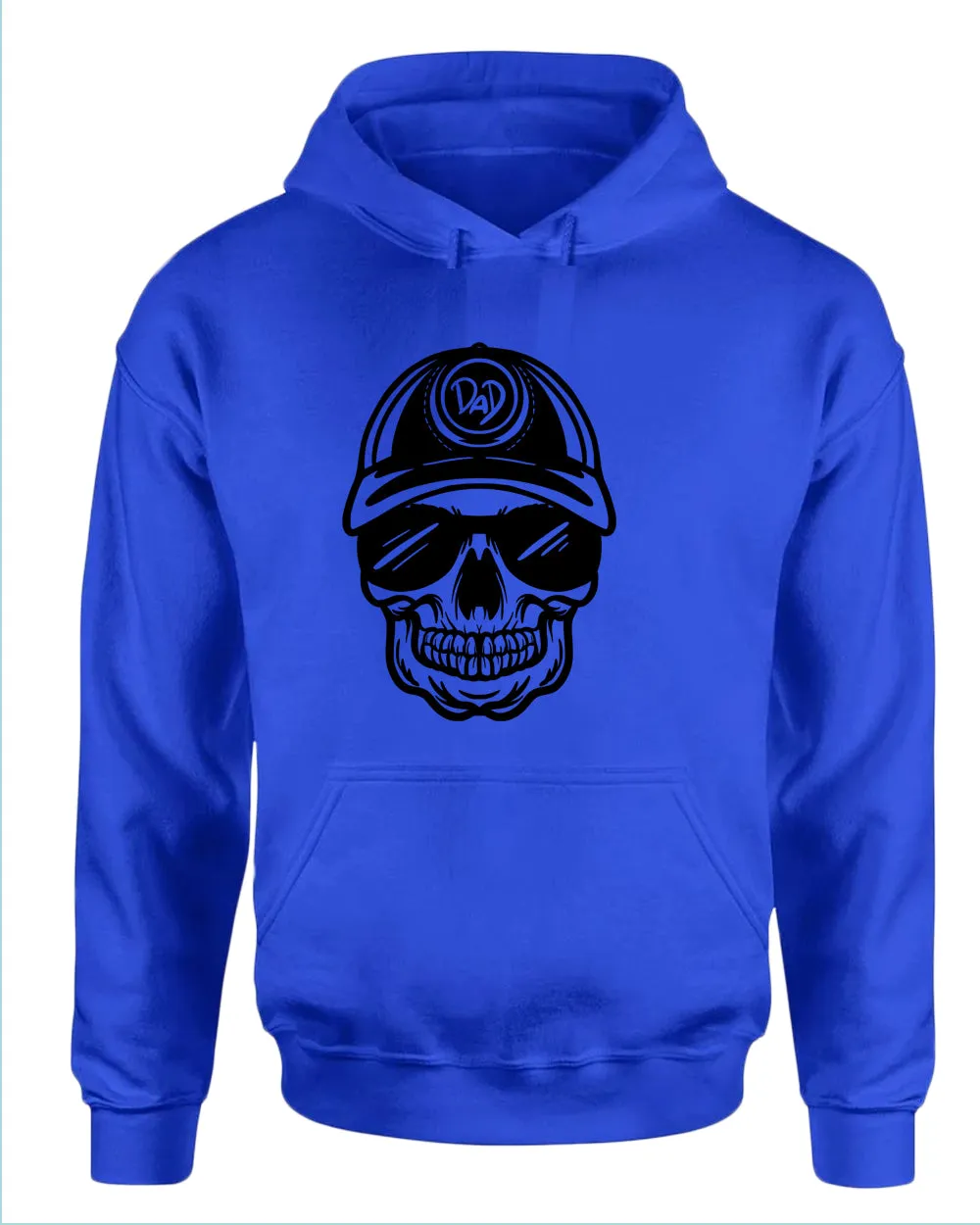Skull t-hoodie dad hoodies