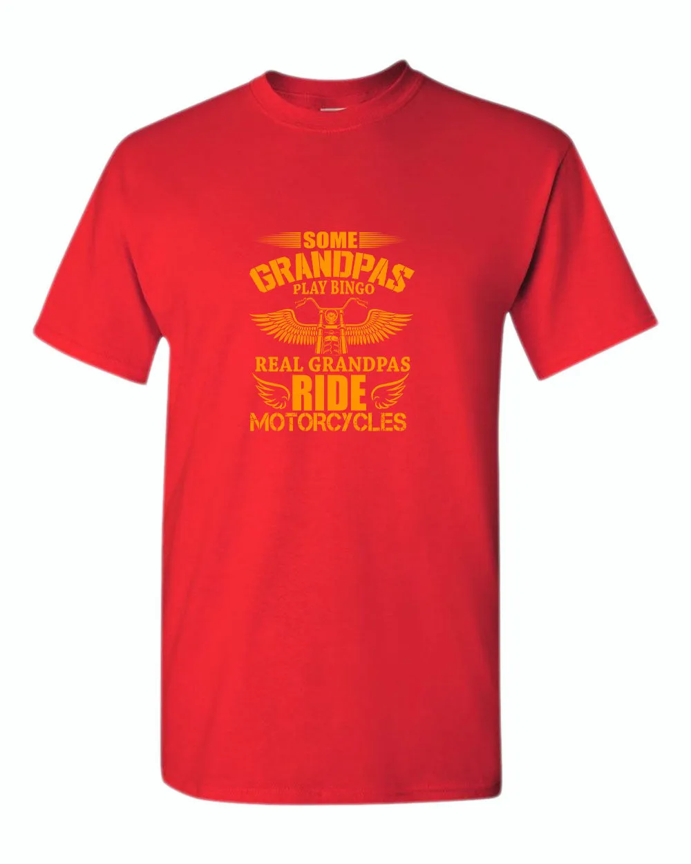 Some grandpas play bingo, real grandpas ride motorcycle t-shirt