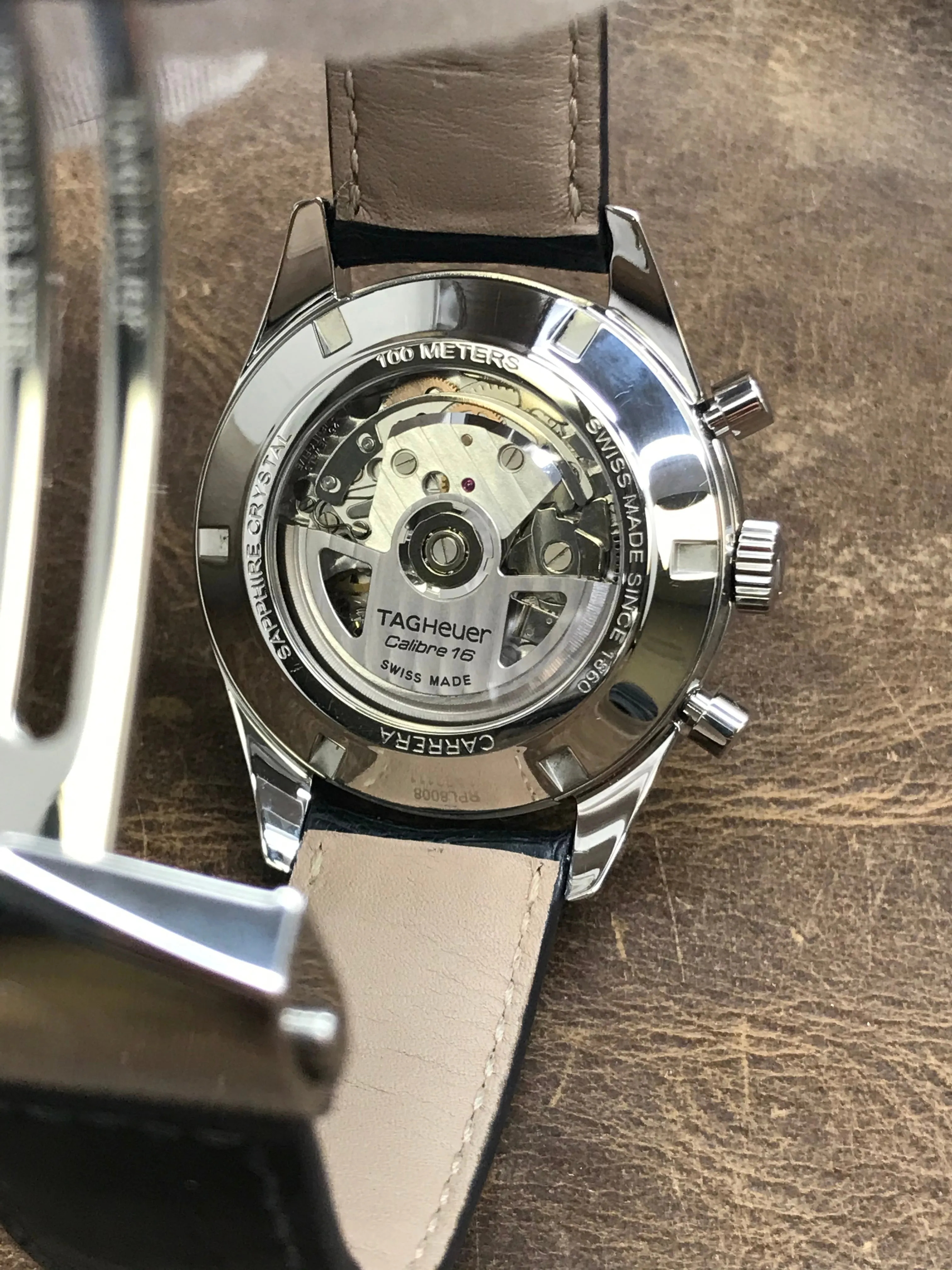 TAG Heuer Carrera Heritage CAS2111 Silver Dial Automatic Men's Watch