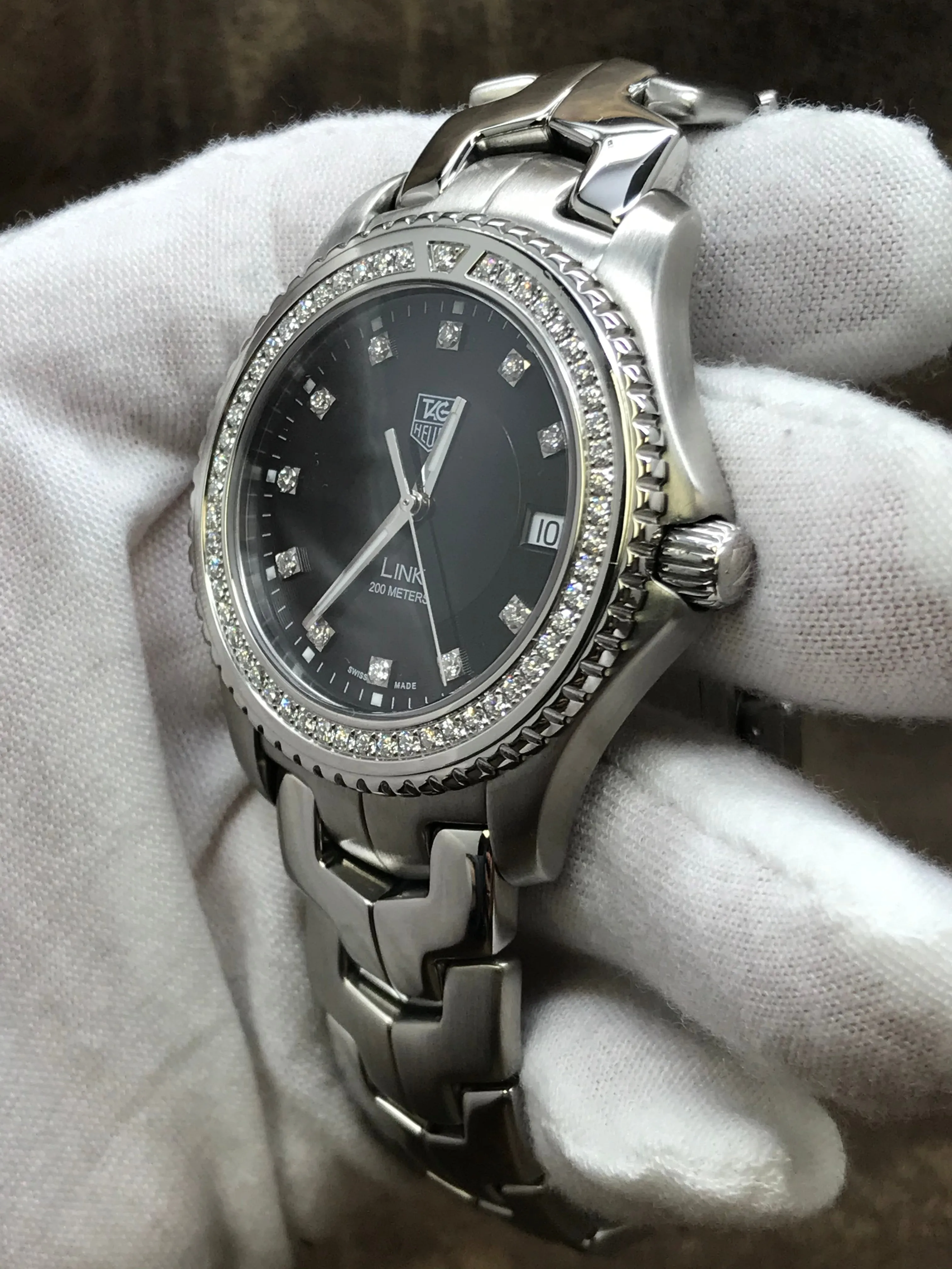 TAG Heuer Link WJ1117 Black Dial Quartz Men's Watch