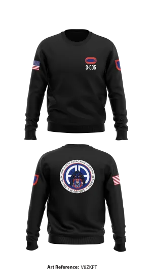 Task Force 3/505 Store 1 Core Men's Crewneck Performance Sweatshirt - V8ZKPt