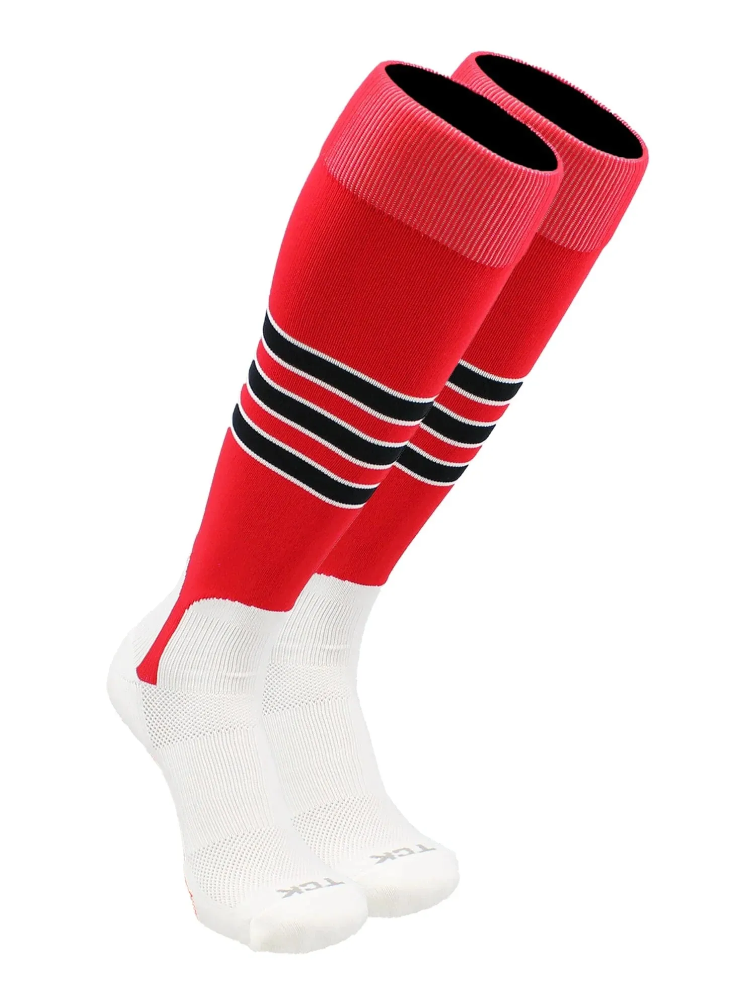 TCK Baseball Stirrup Socks with Stripes Pattern D DNOD5