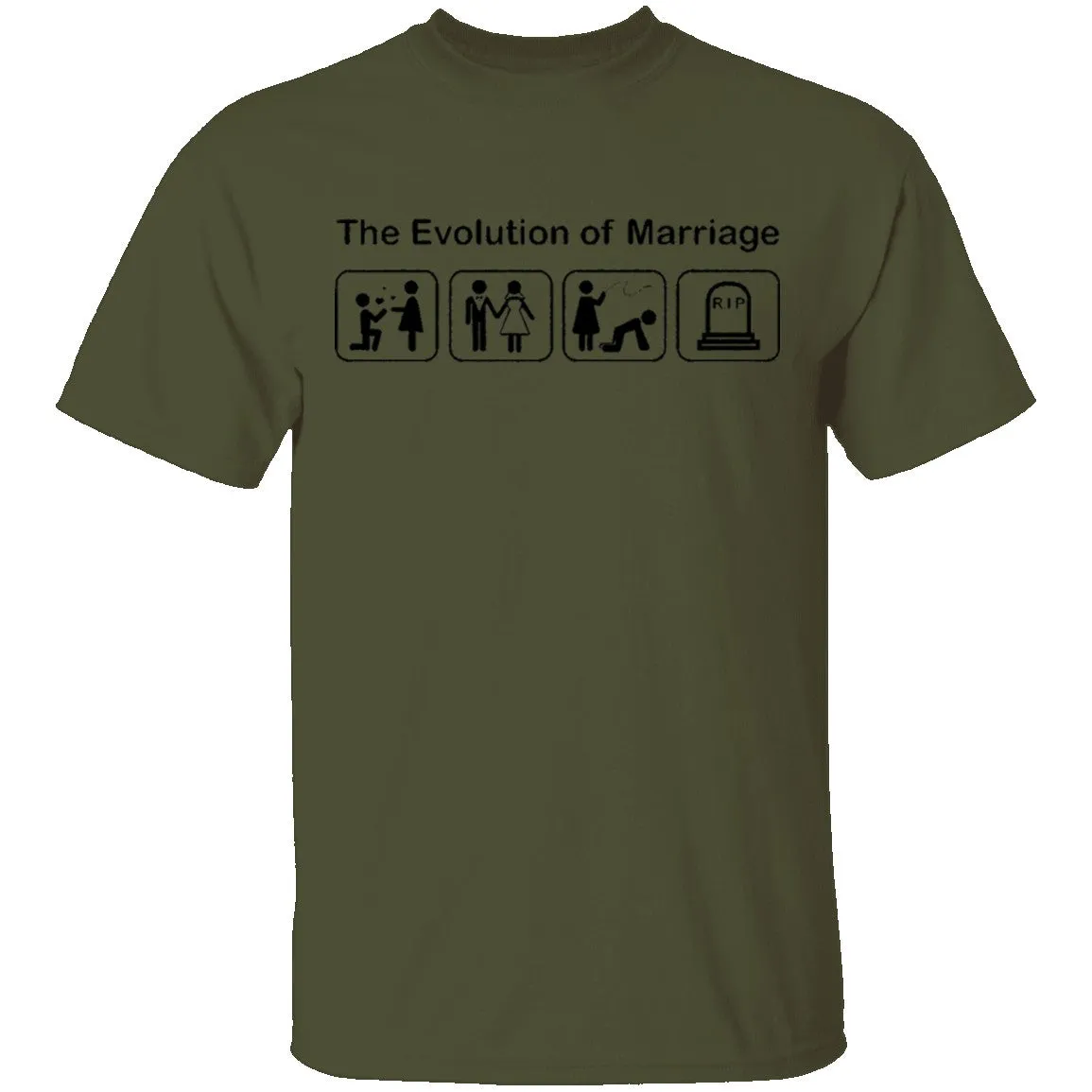 The Evolution Of Marriage T-Shirt