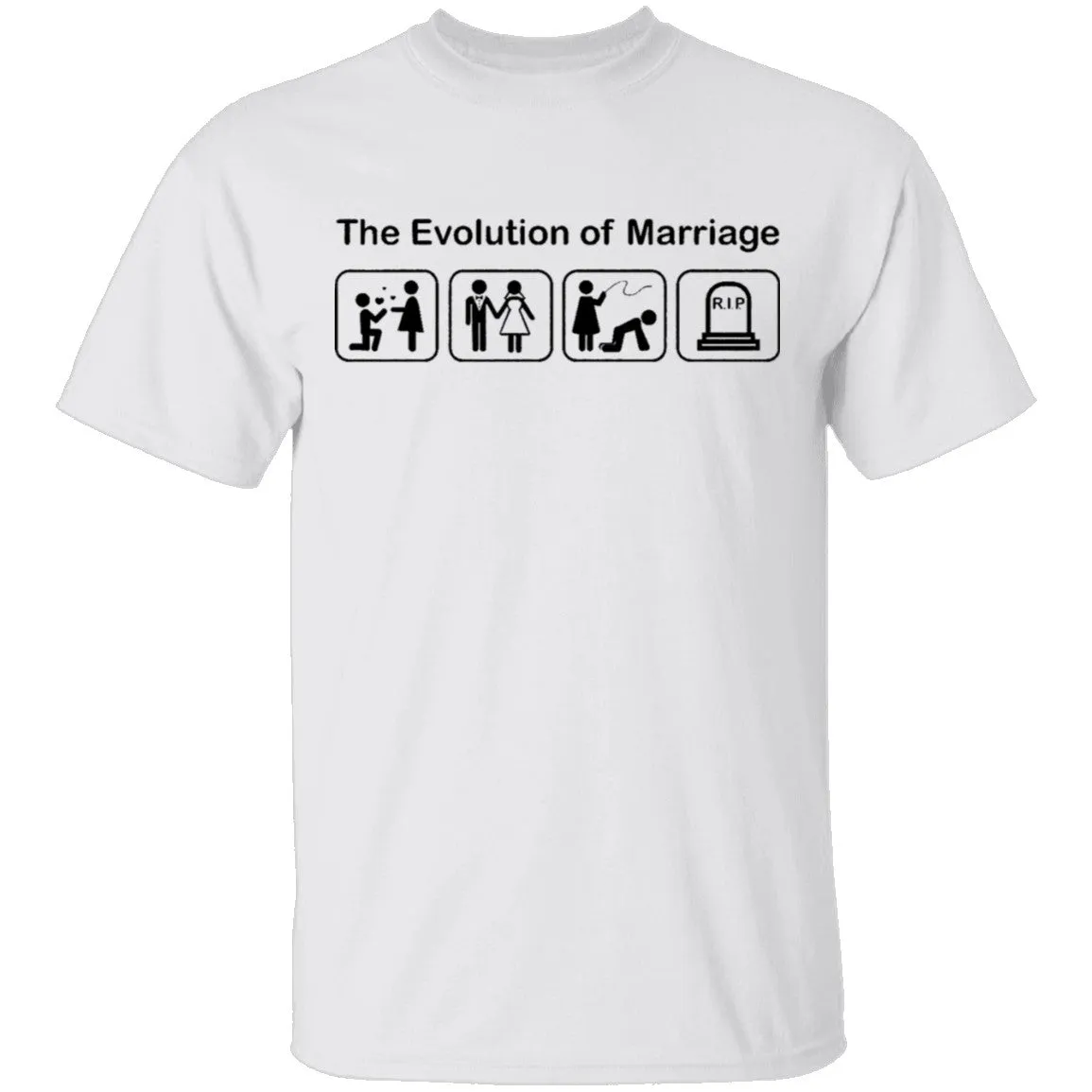 The Evolution Of Marriage T-Shirt