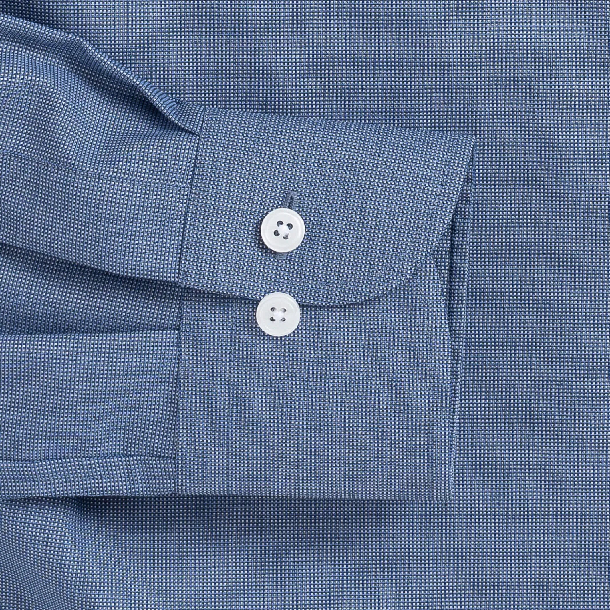 The Navy Evans Wrinkle Resistant Oxford Custom Shirt