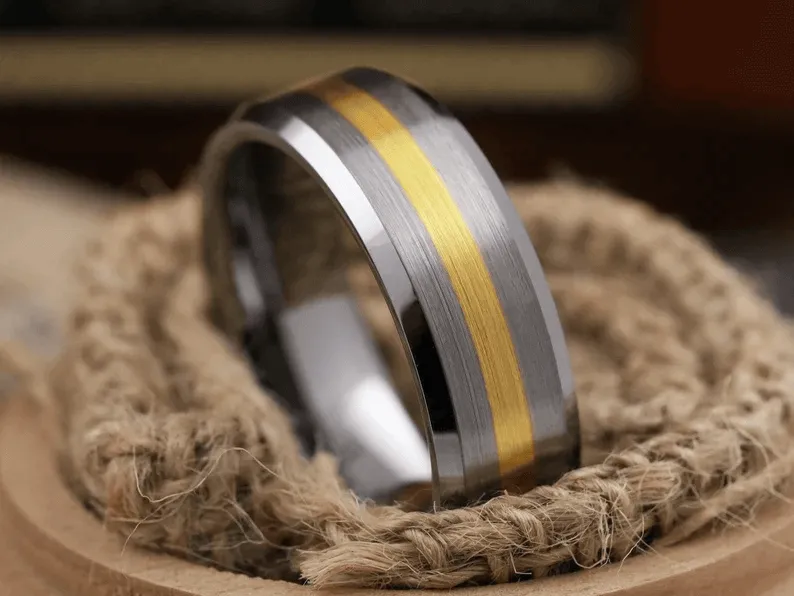 The Persuader | Tungsten Wedding Band for Men