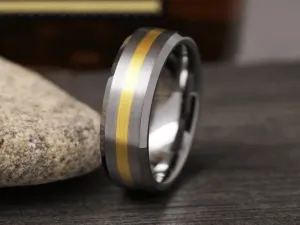 The Persuader | Tungsten Wedding Band for Men