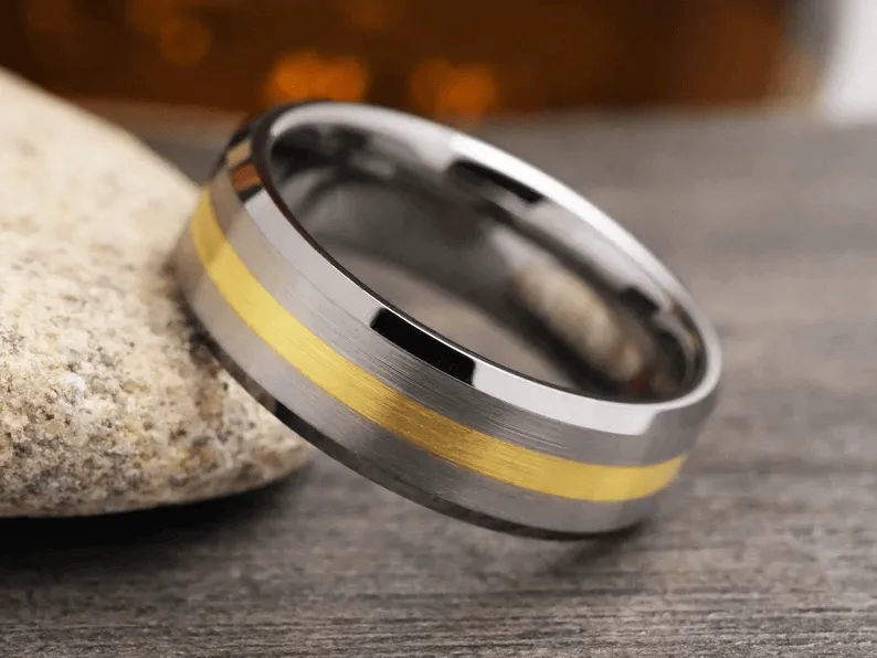The Persuader | Tungsten Wedding Band for Men