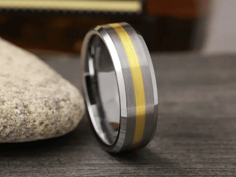 The Persuader | Tungsten Wedding Band for Men