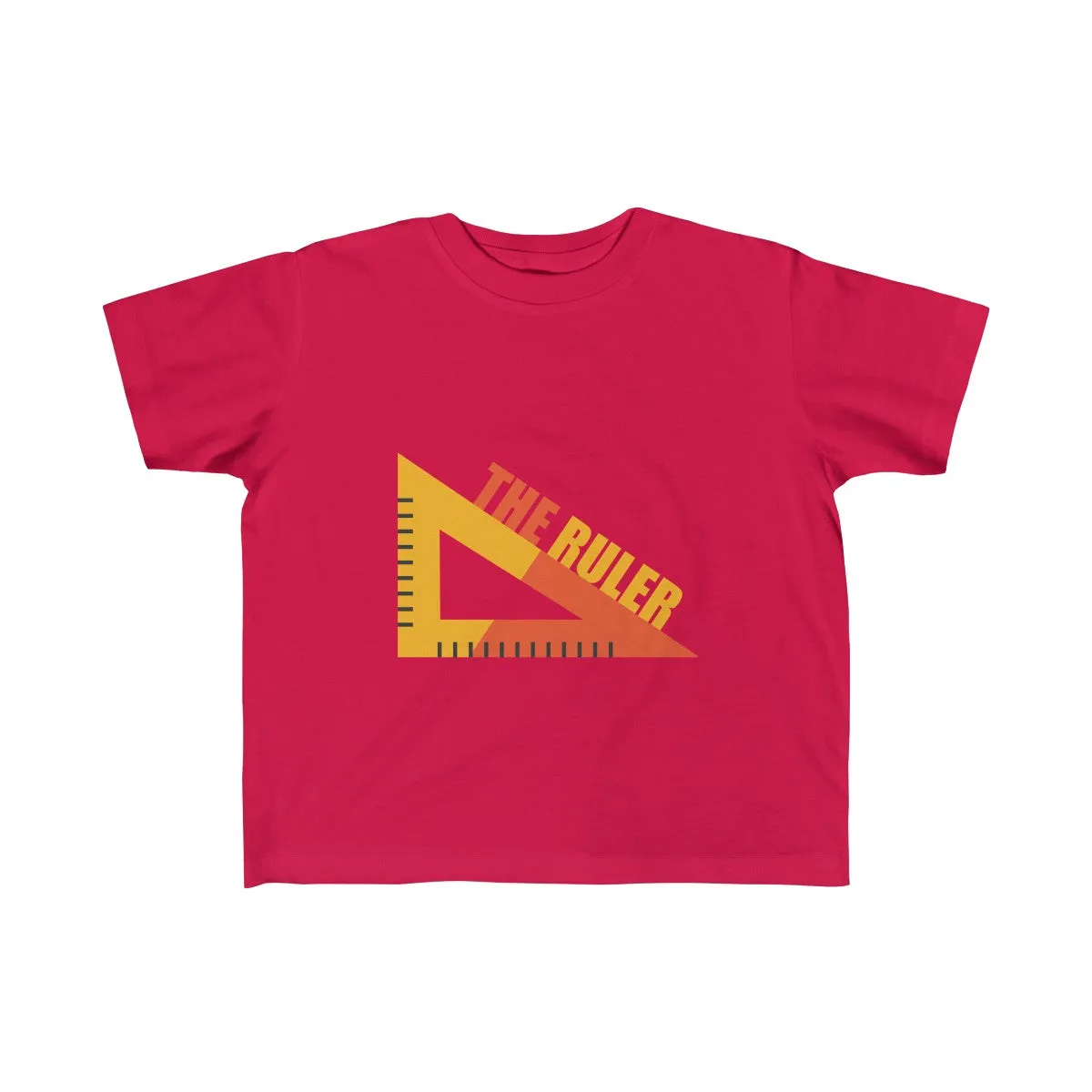 The Ruler - Kid's Fine Jersey Tee - Back To School T-Shirts
