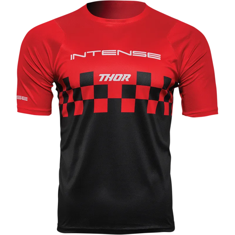 Thor Intense Assist Chex Short Sleeve MTB Jersey
