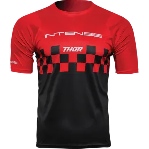 Thor Intense Assist Chex Short Sleeve MTB Jersey