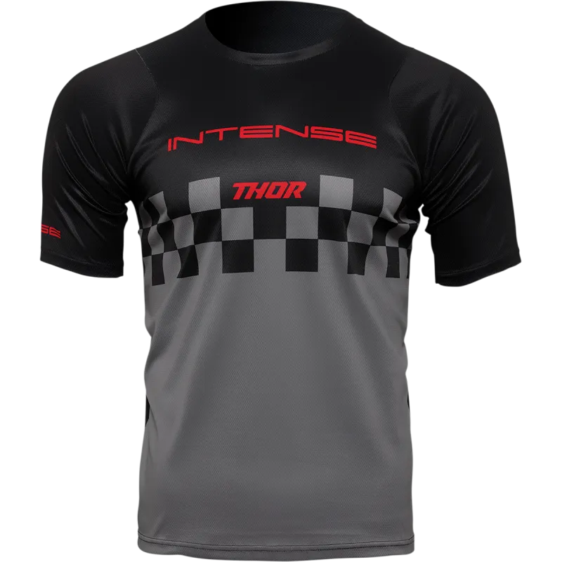 Thor Intense Assist Chex Short Sleeve MTB Jersey