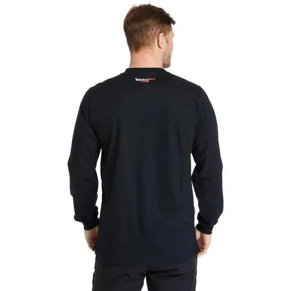 Timberland Pro Men's Flame Resistant Pocket Work T-Shirt - Black- TB0A23PF001