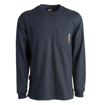 Timberland Pro Men's Flame Resistant Pocket Work T-Shirt - Black- TB0A23PF001