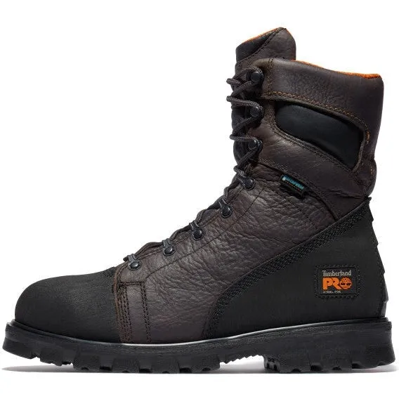 Timberland Pro Men's Rigmaster 8" Steel Toe WP Work Boot -Brown- TB095553214