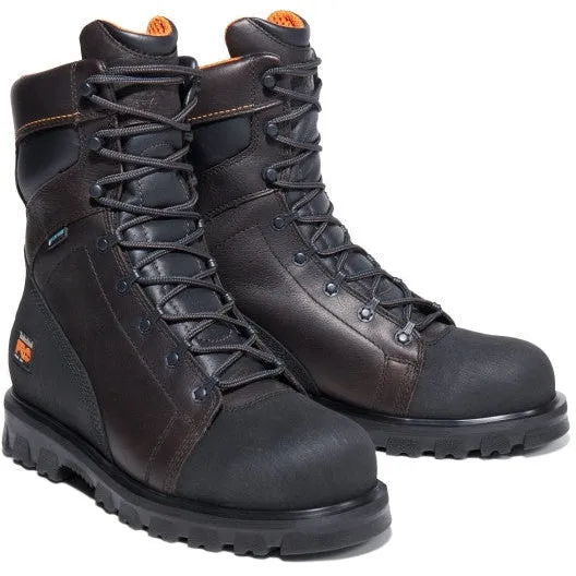 Timberland Pro Men's Rigmaster 8" Steel Toe WP Work Boot -Brown- TB095553214