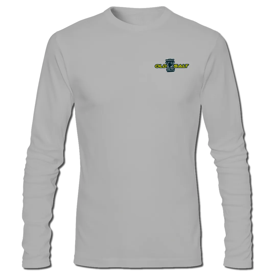 Trash Can Slam' - Long Sleeve Performance Fishing Shirt