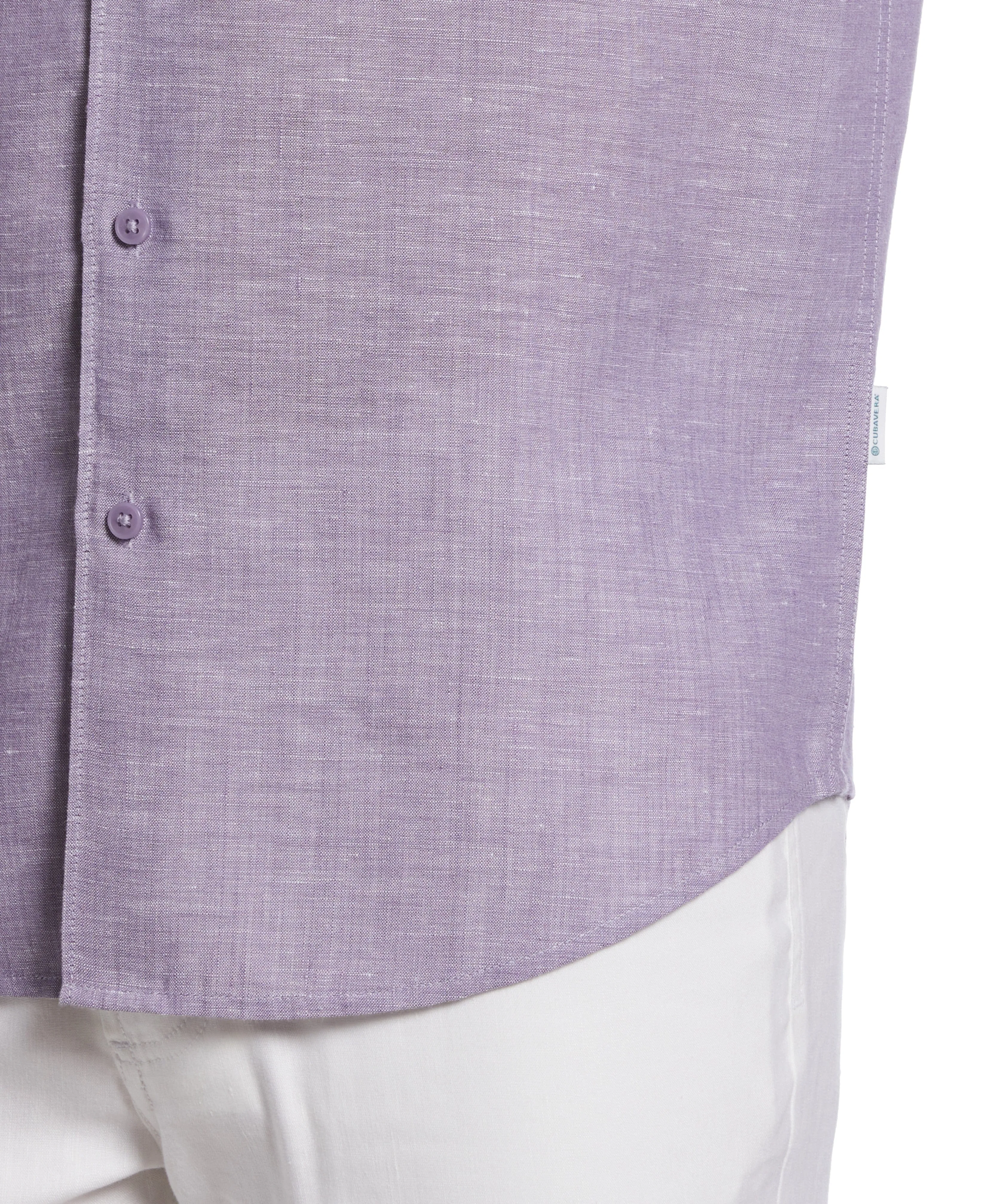 Travelselect™ Linen-Blend Rolled Sleeve Shirt