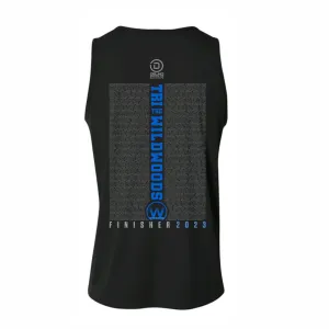 Tri the Wildwoods Men's Tech Tank -Black- 2023 Names