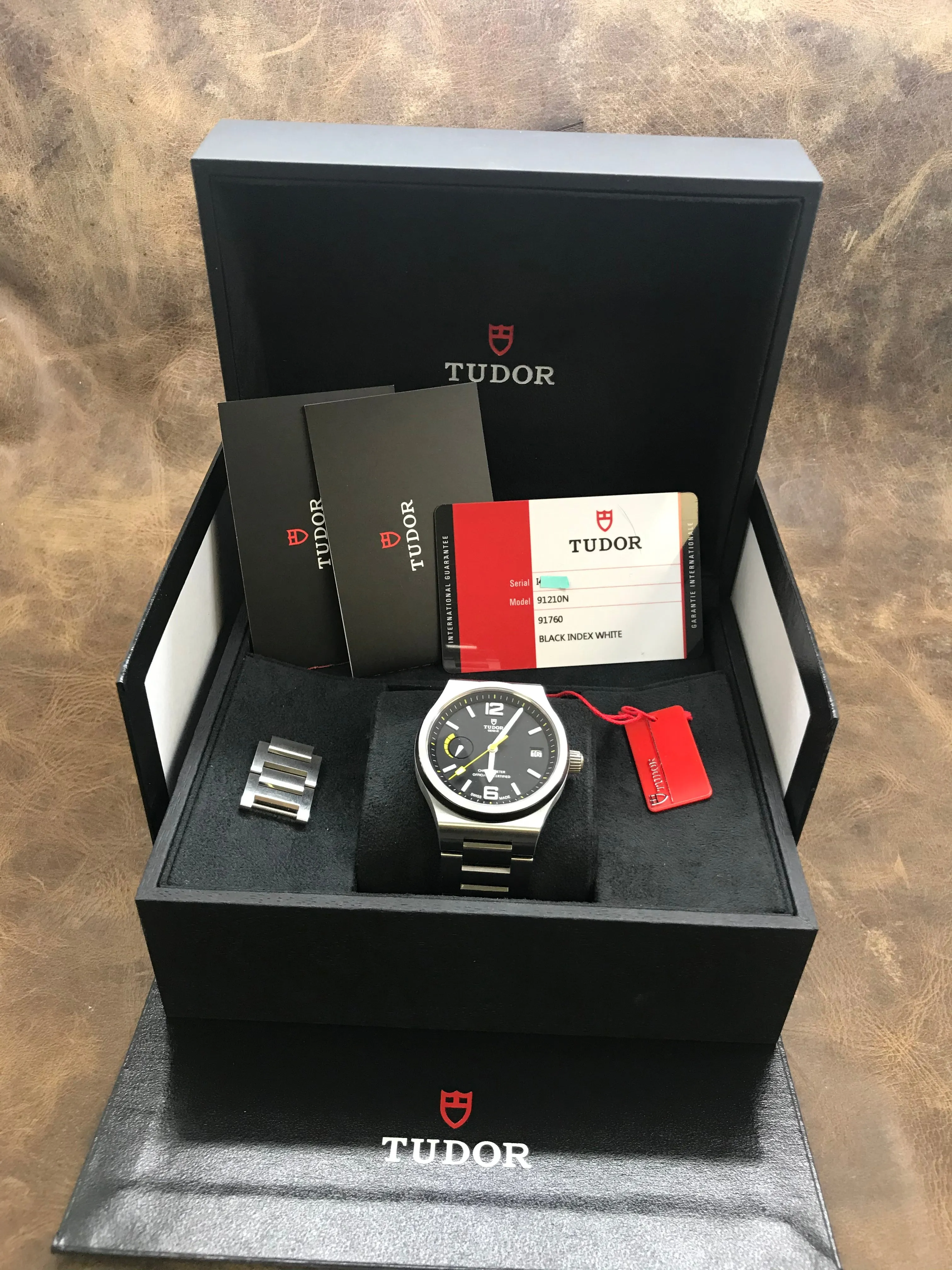 Tudor North Flag 91210N Black Dial Automatic  Men's Watch