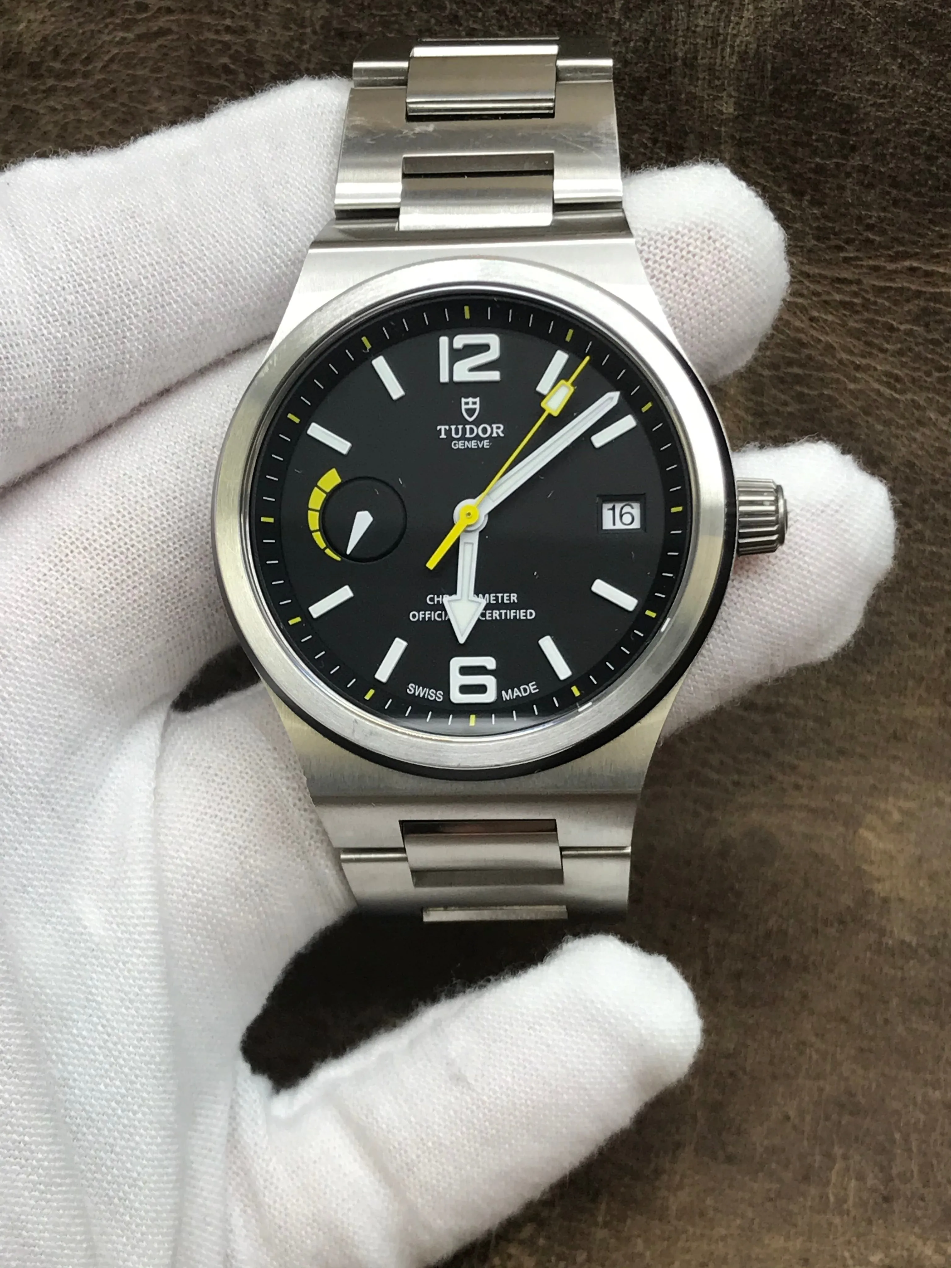 Tudor North Flag 91210N Black Dial Automatic  Men's Watch
