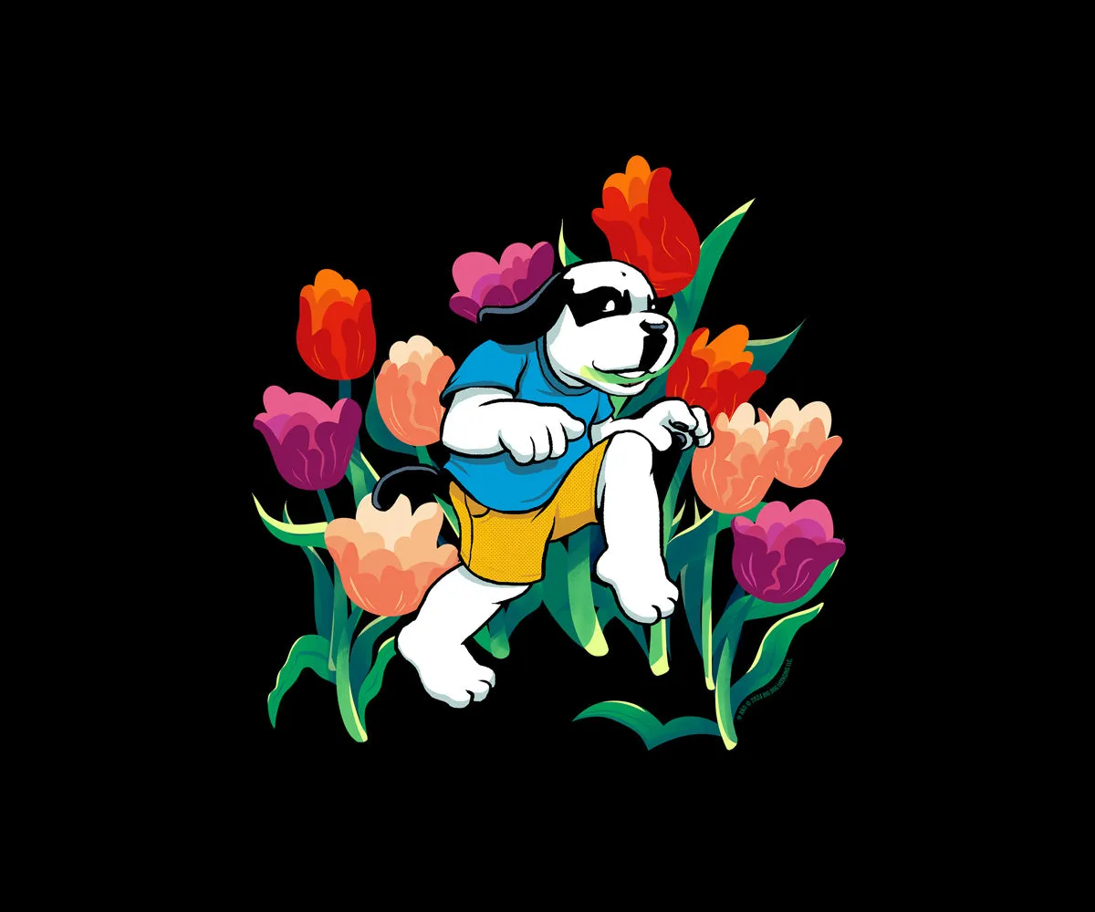 Tulip Dog T-shirt
