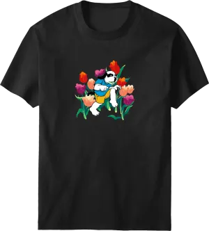 Tulip Dog T-shirt