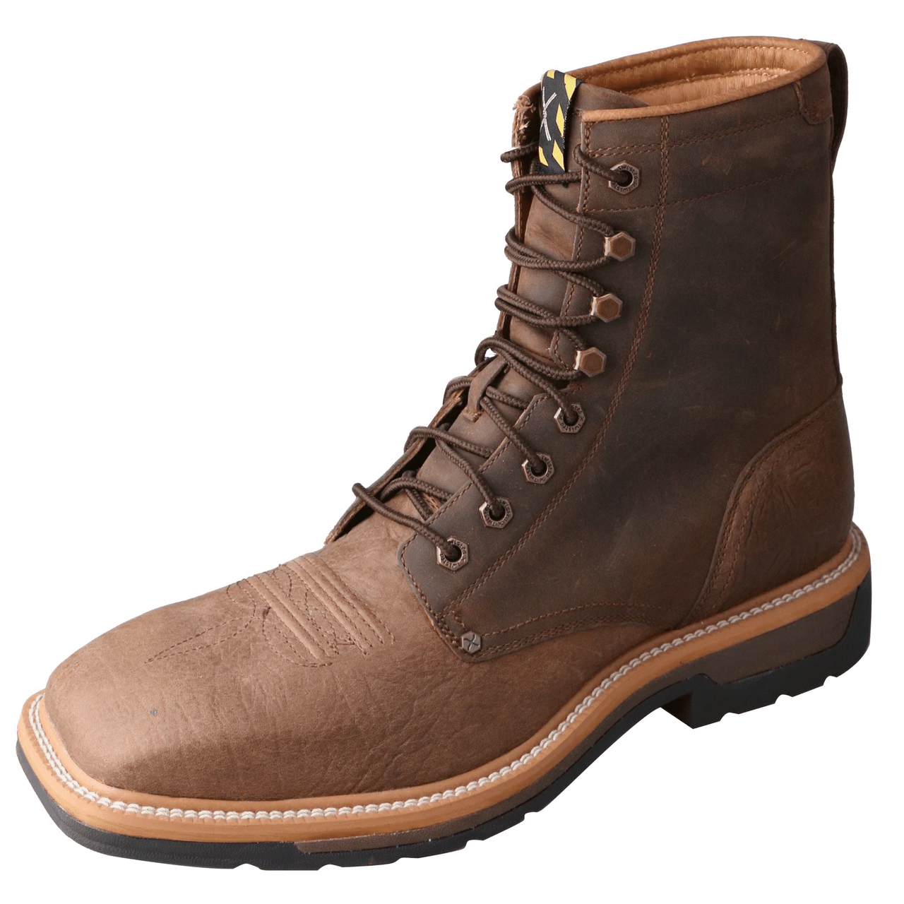 Twisted X Mens Lite Cowboy Lacer Work Boots