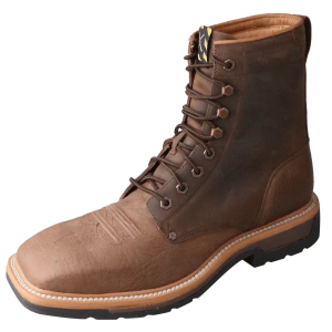 Twisted X Mens Lite Cowboy Lacer Work Boots