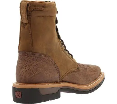 Twisted X Mens Lite Cowboy Lacer Work Boots